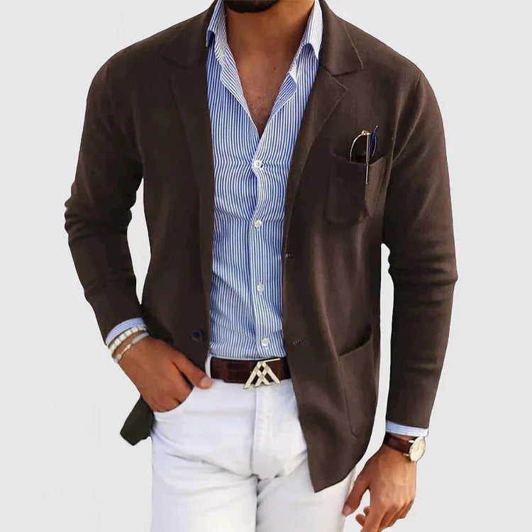 Dan | Stylish Men’s Blazer with Casual Flap Pockets