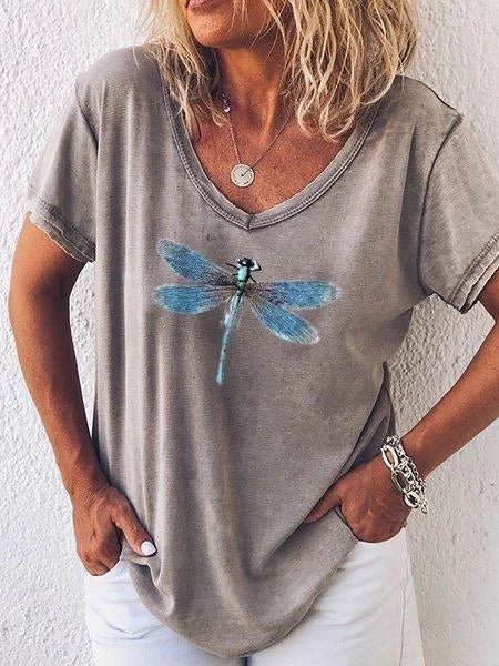 Luna Elegant V-Neck Top