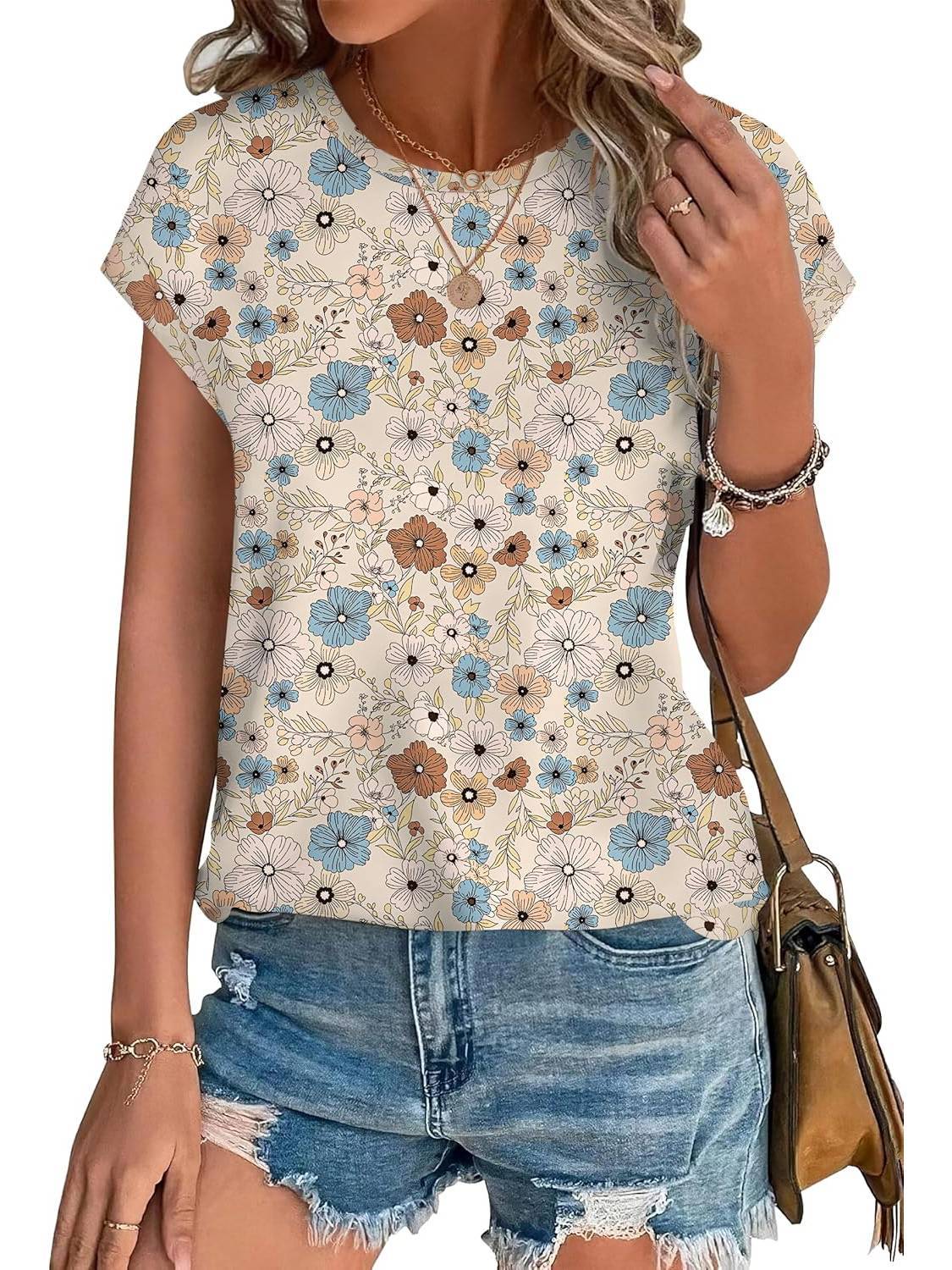Meadow Stylish Round-Neck Top