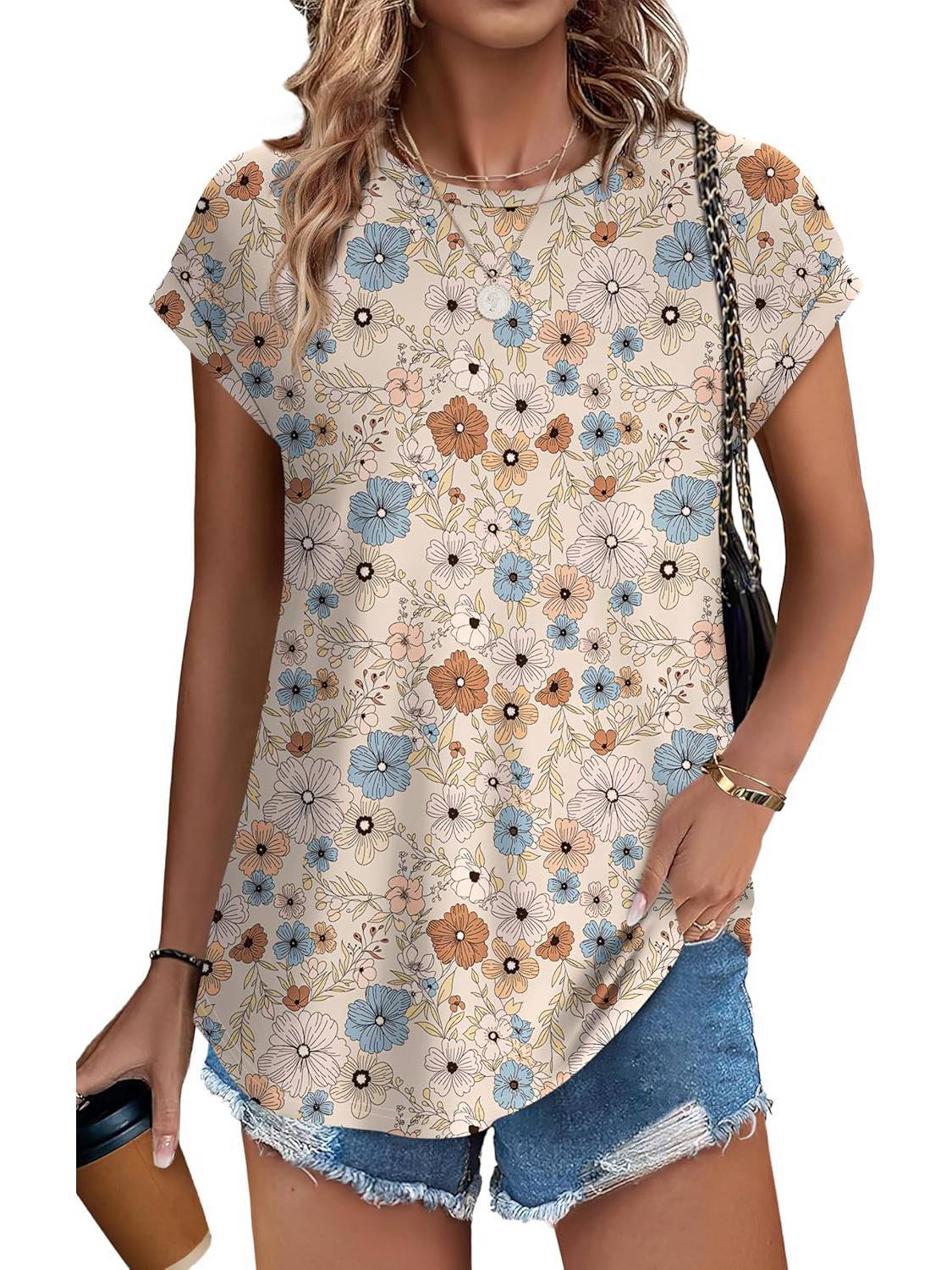 Meadow Stylish Round-Neck Top