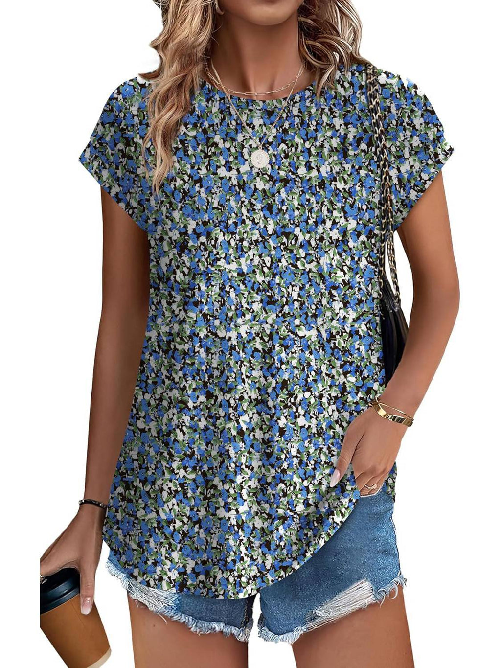 Meadow Stylish Round-Neck Top