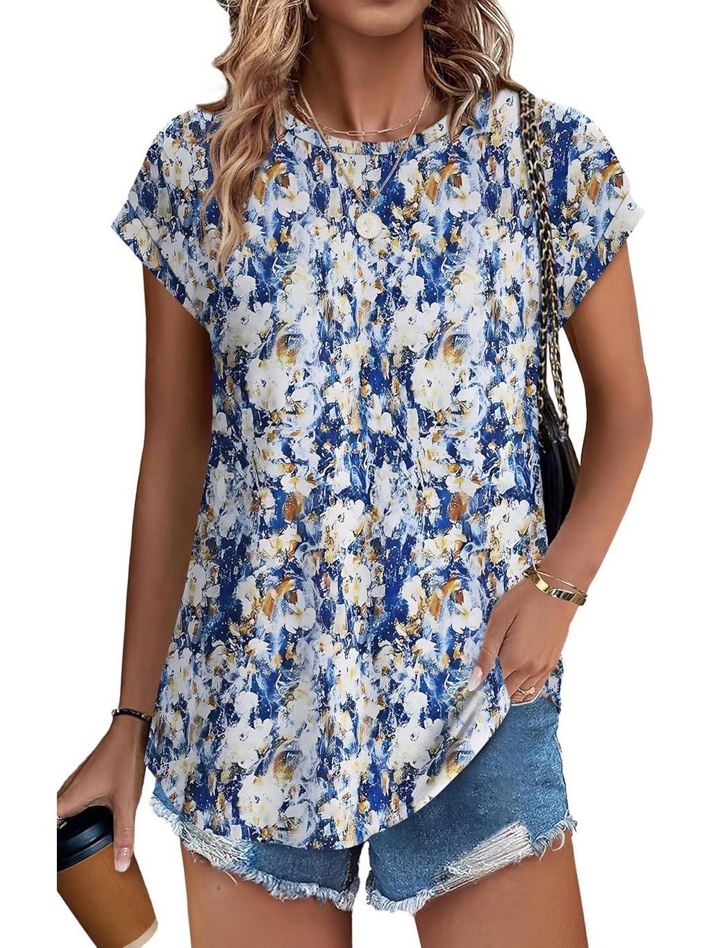 Meadow Stylish Round-Neck Top