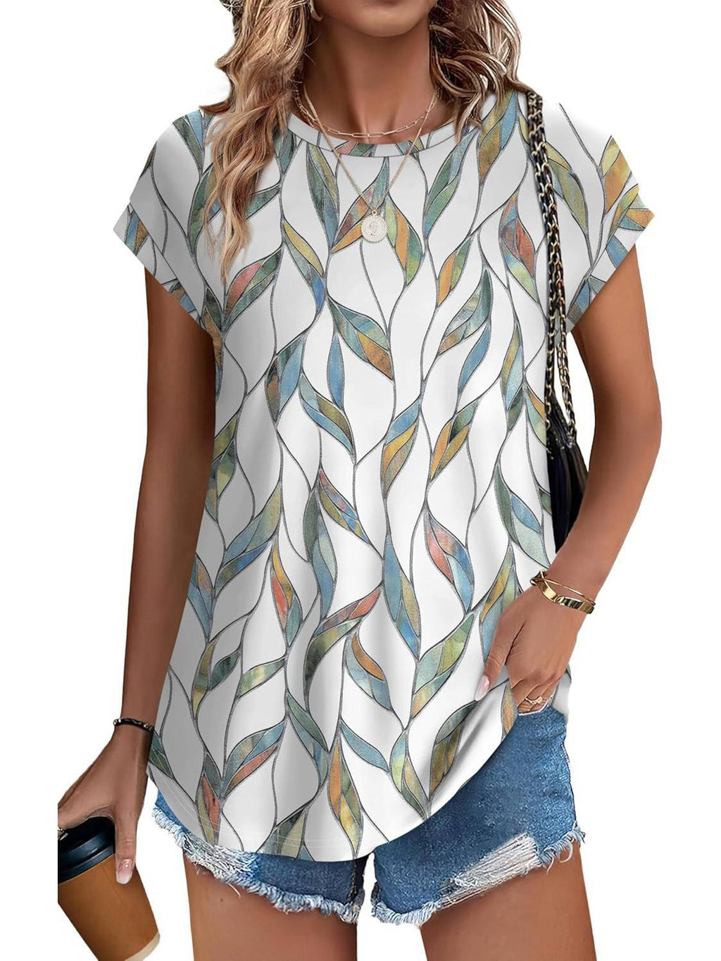 Meadow Stylish Round-Neck Top