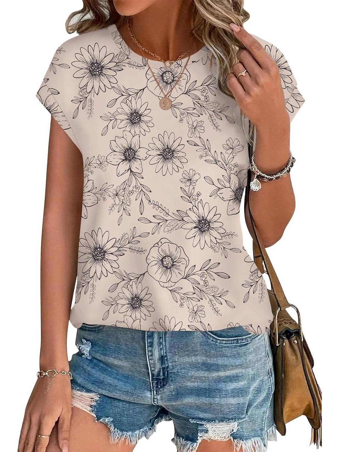 Meadow Stylish Round-Neck Top