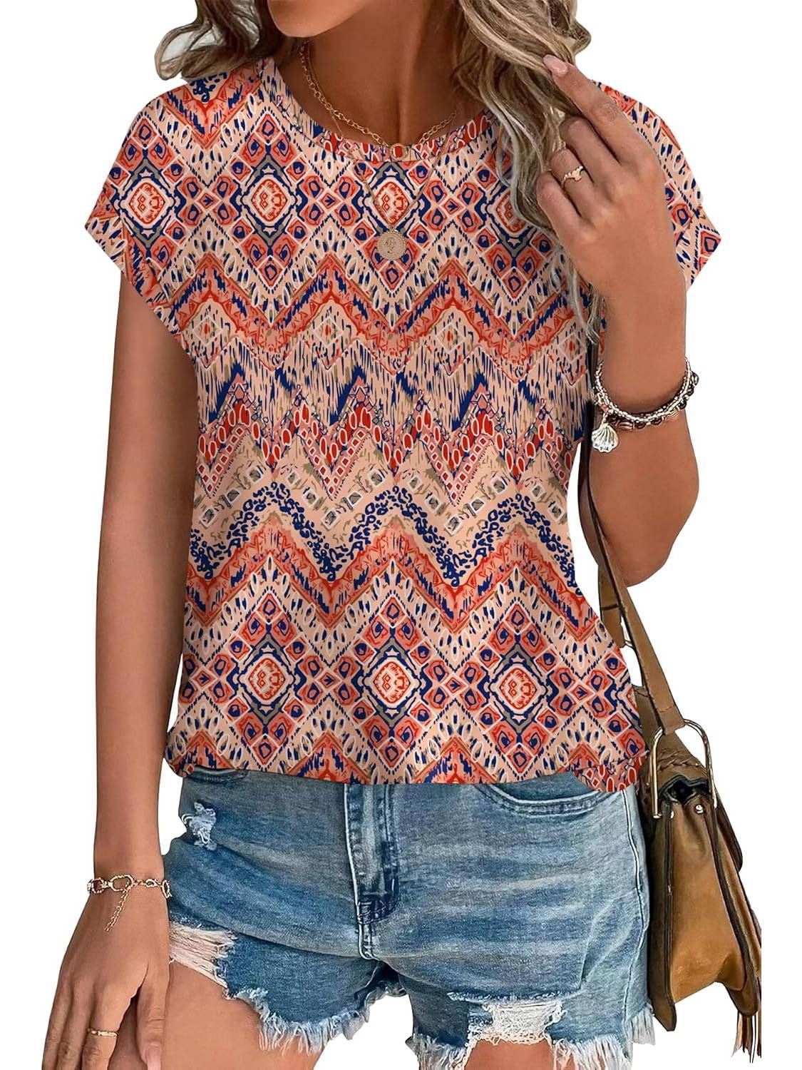 Meadow Stylish Round-Neck Top