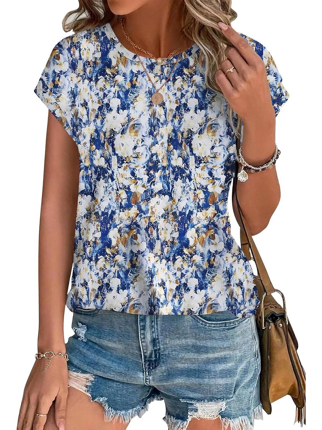 Meadow Stylish Round-Neck Top