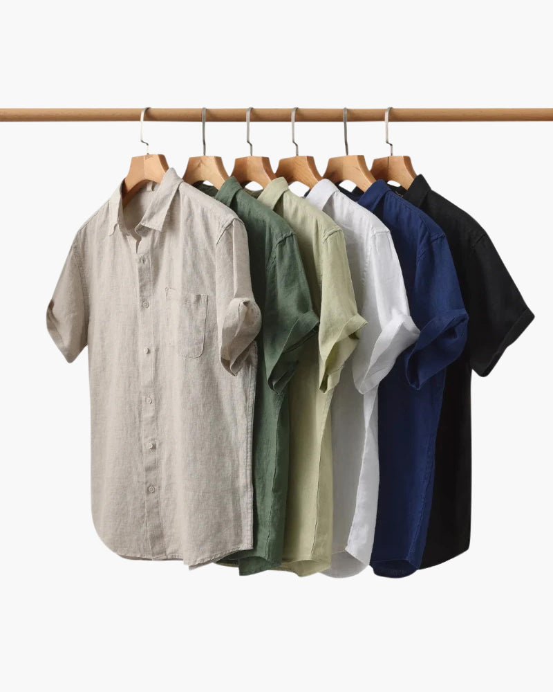 Roma - Linen Shirt (Shortsleeve)