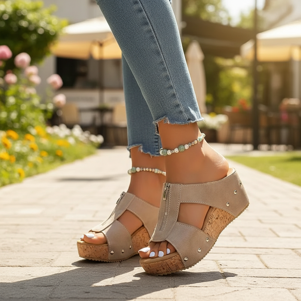 Patrice | Women's Orthopedic Wedge Sandals