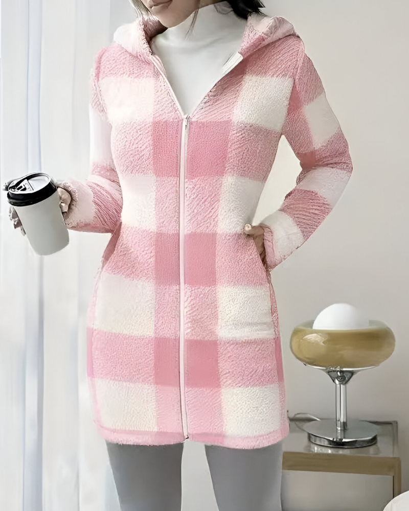 Zari™ | Modern Warm Hooded Jacket