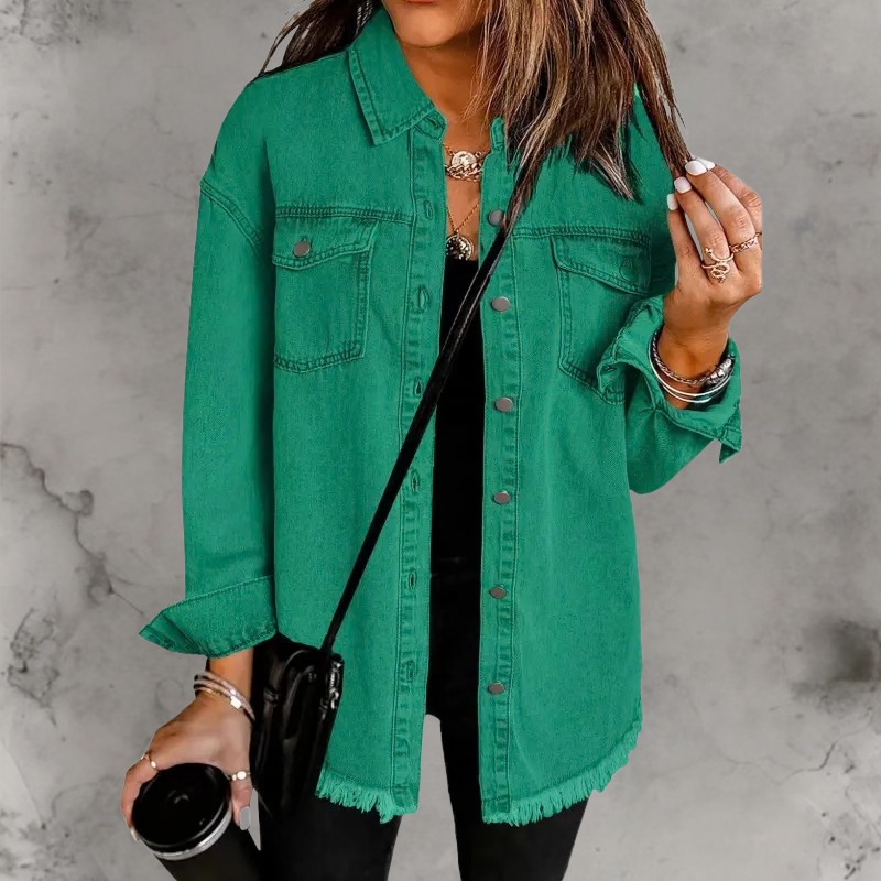 Kian™ | Casual Button-Up Denim Jacket
