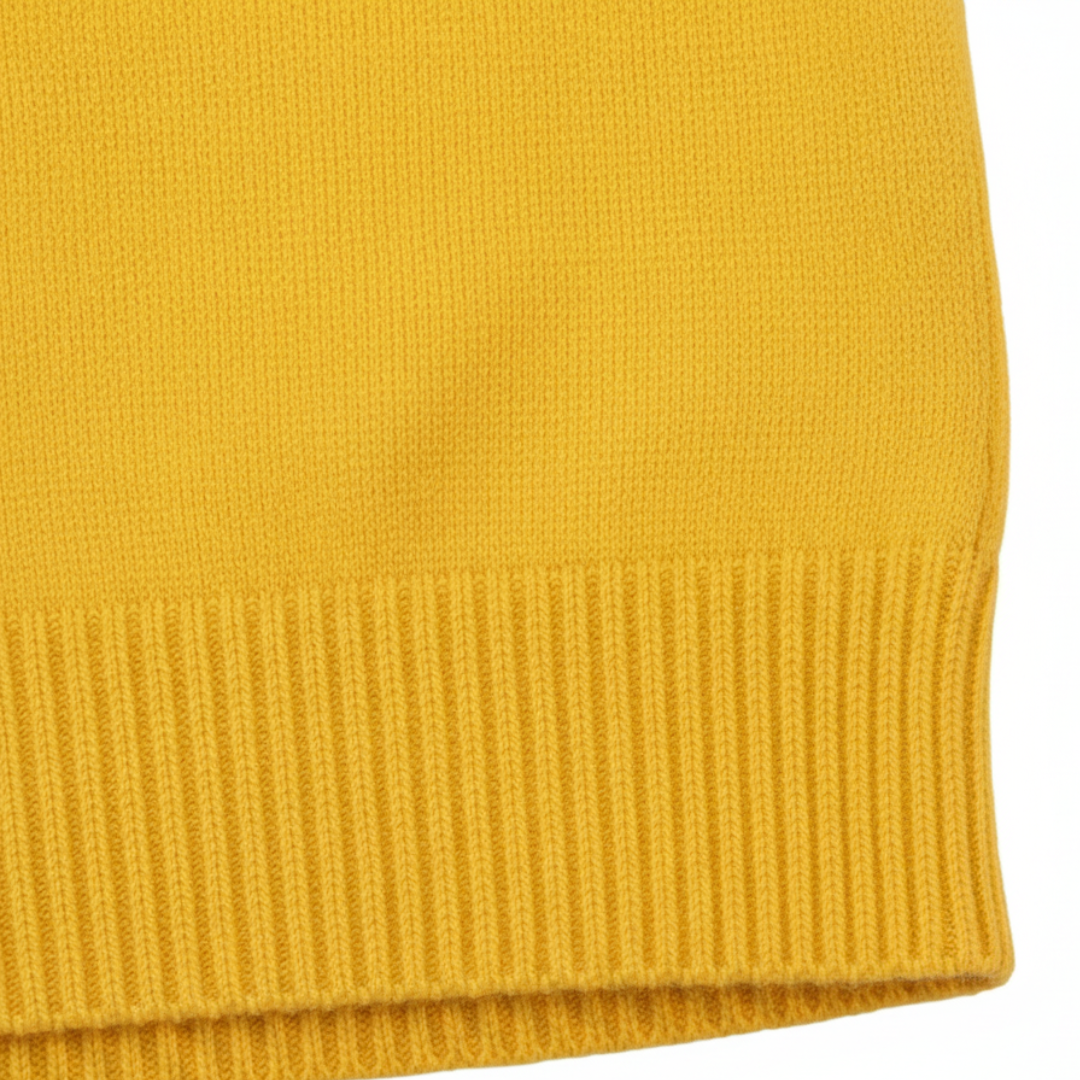 Men’s Short-Sleeve Cashmere Sweater
