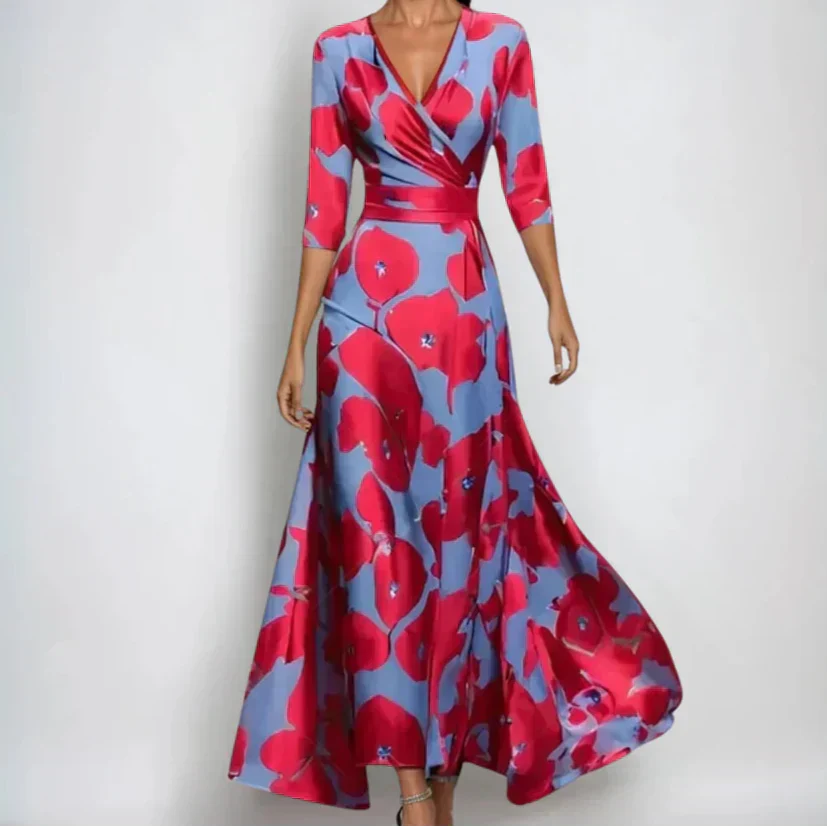Women’s A-Line Dress – Suitable for Festive Occasions and Summer Wear