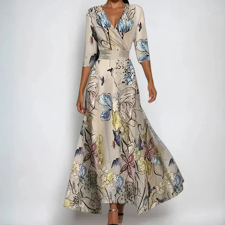 Women’s A-Line Dress – Suitable for Festive Occasions and Summer Wear
