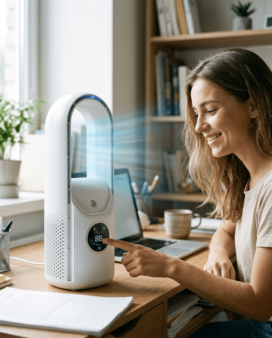 Wingless Air Conditioner for Restful Nights