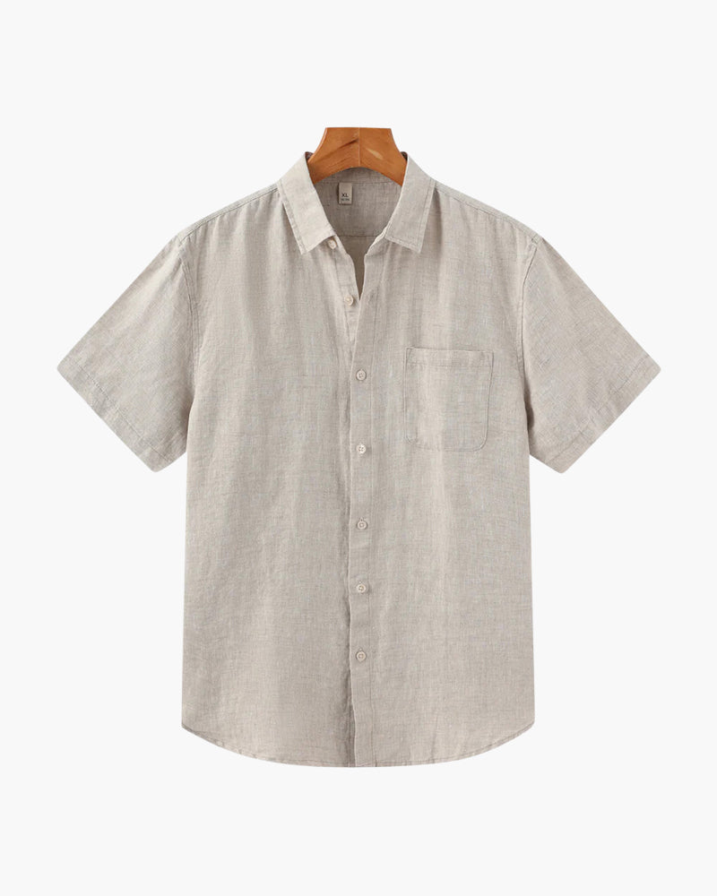 Roma - Linen Shirt (Shortsleeve)