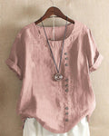 Hannah - Refined Round-Neck Top