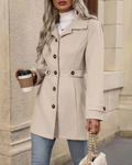Elena™ | Elegant Tailored Coat