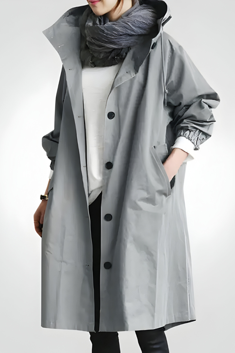 Léa™ | Elegant Autumn Wind & Rain Jacket