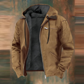 Dario™ | Warm Fleece-Lined Hooded Jacket