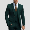 Elegant 3-Piece Slim-Fit Men’s Suit