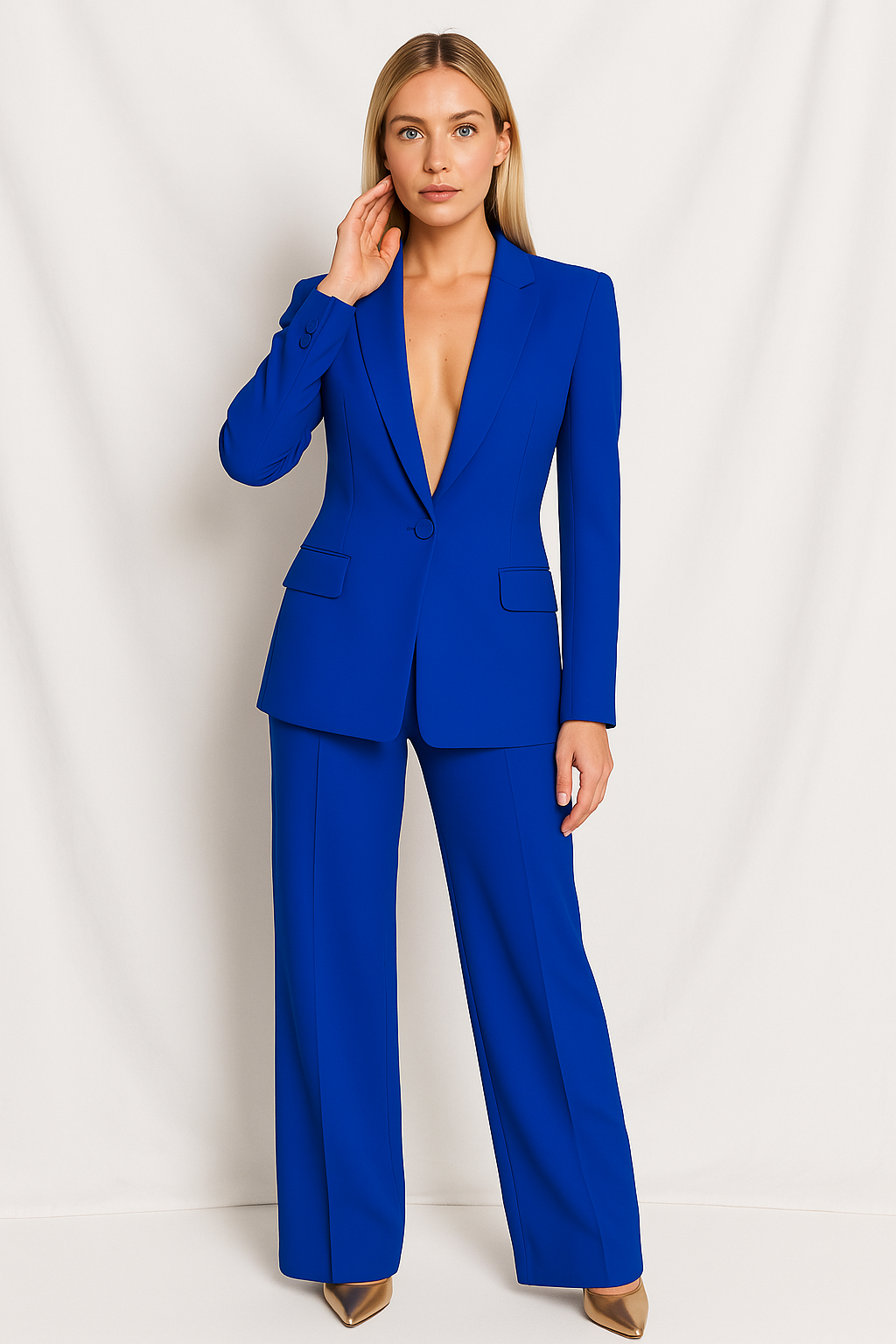 Women’s Blazer & Trousers Set