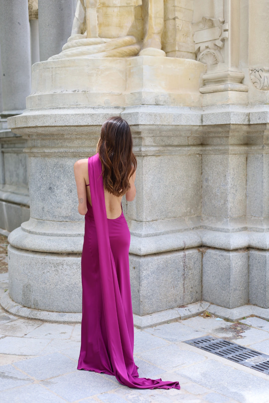 Valentina™ Cape Gown Dress