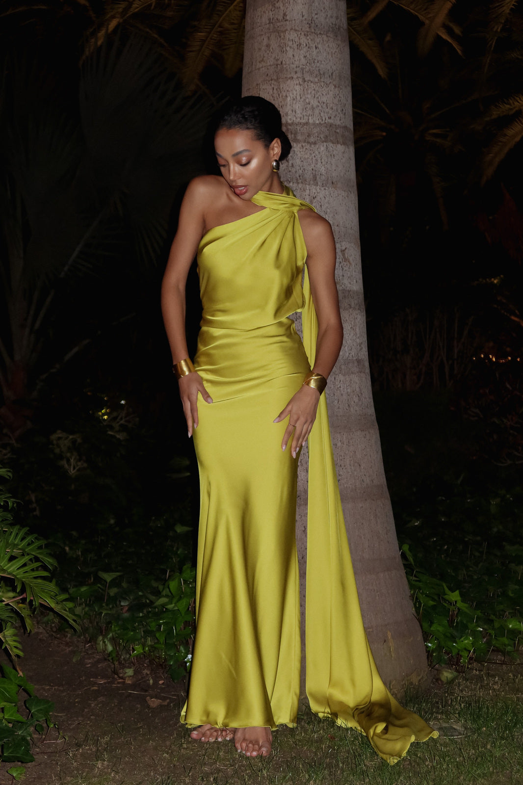 Valentina™ Cape Gown Dress