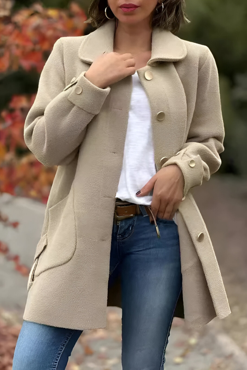 Irena™ | Classic Button-Up Jacket