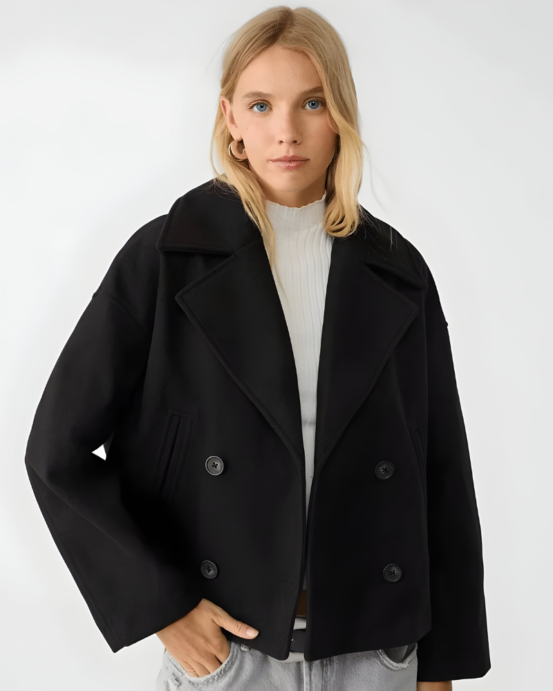 Solen™ | Modern Chic Short Trench Coat