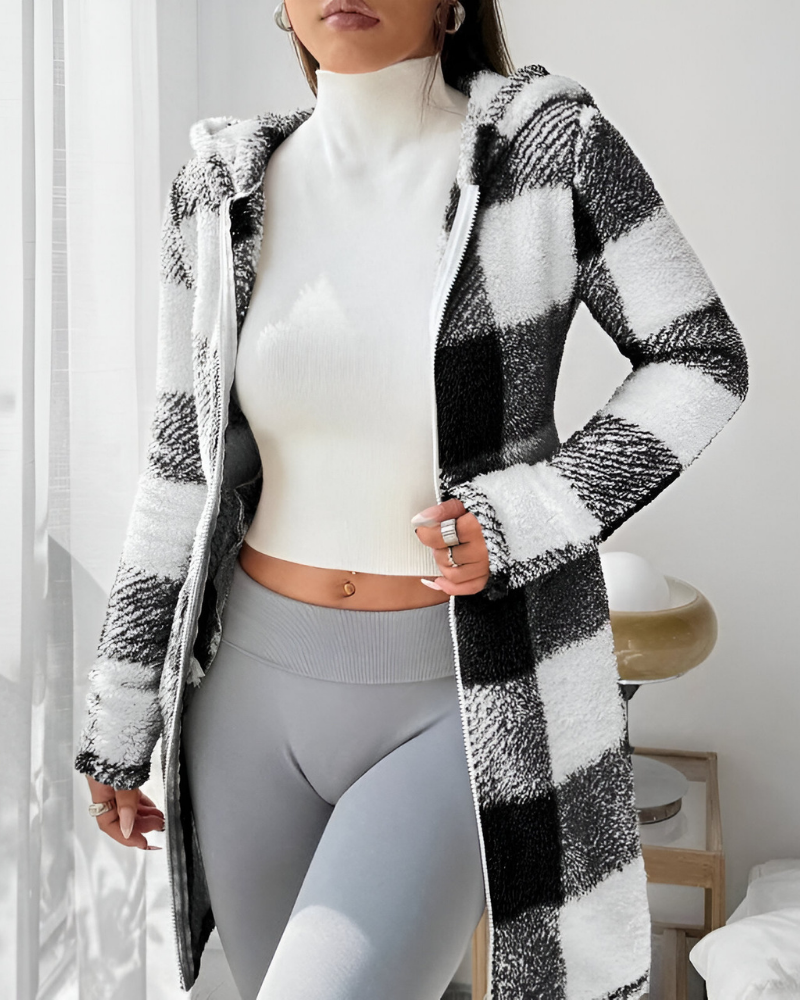 Zari™ | Modern Warm Hooded Jacket