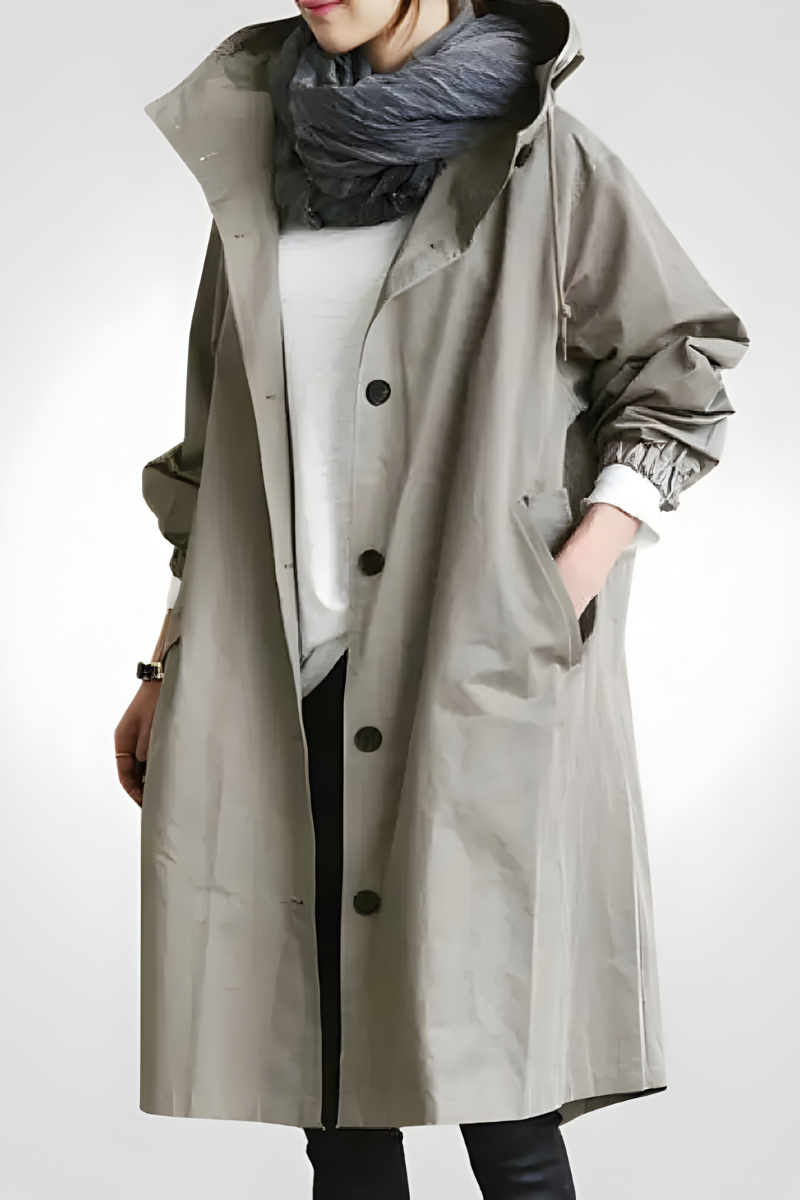 Léa™ | Elegant Autumn Wind & Rain Jacket