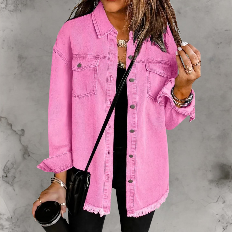 Kian™ | Casual Button-Up Denim Jacket