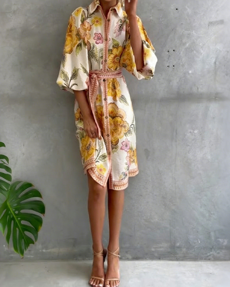 Leah™ Midi  Dress