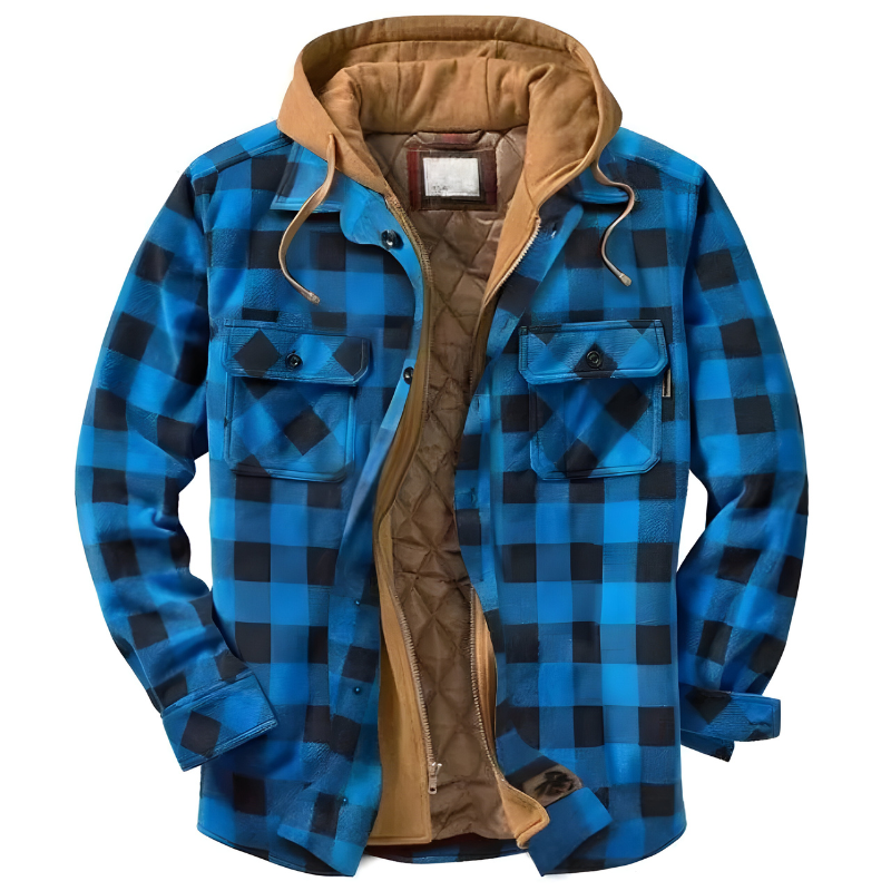Bram™ | Comfortable Hooded Patchwork Jacket