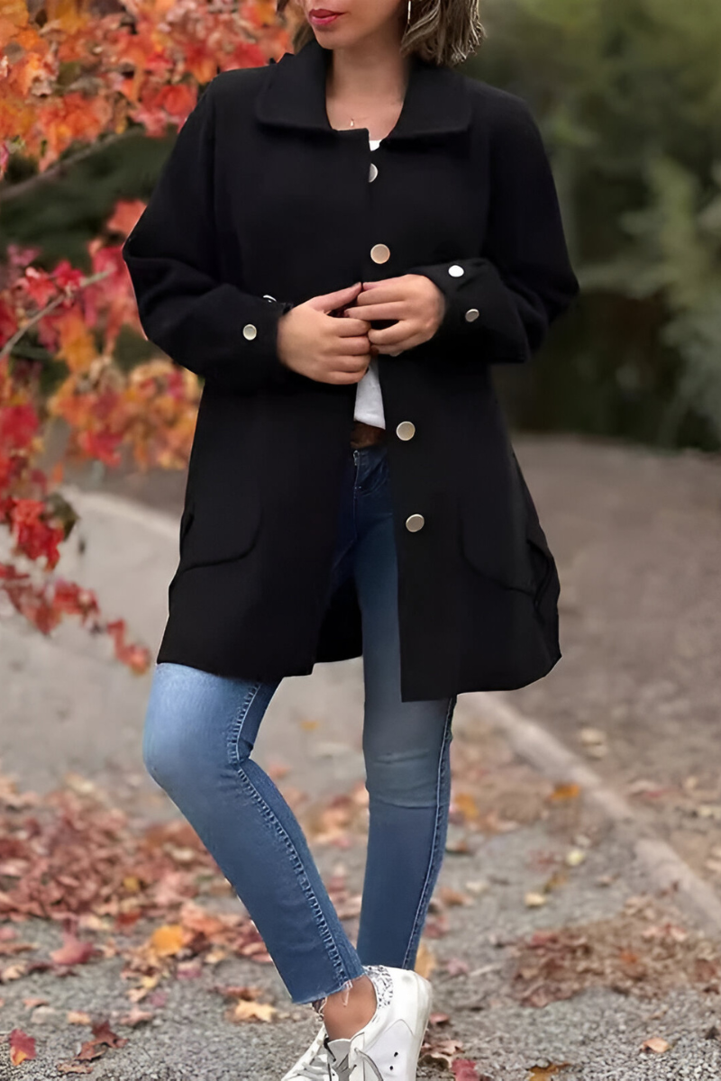Irena™ | Classic Button-Up Jacket