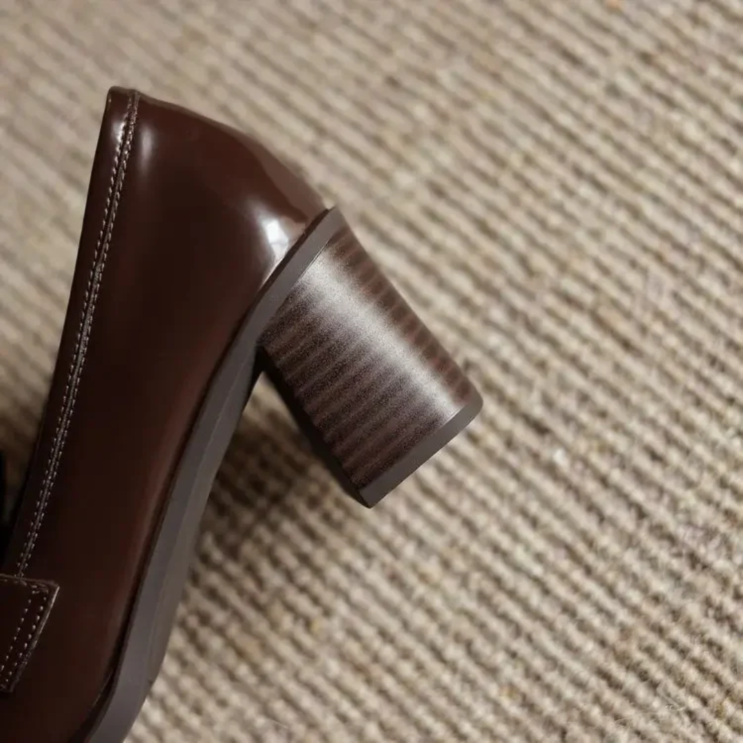 Vivienne Comfortable Heels with 5 cm Block Heel