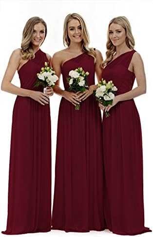 Long Prom Dress With One Shoulder
