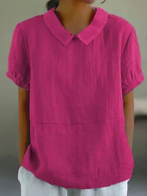 Ivy Elegant Round-Neck Top