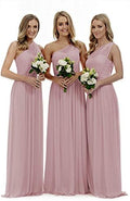 Long Prom Dress With One Shoulder
