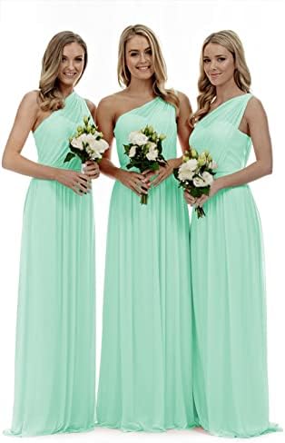 Long Prom Dress With One Shoulder