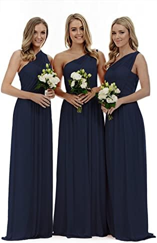 Long Prom Dress With One Shoulder