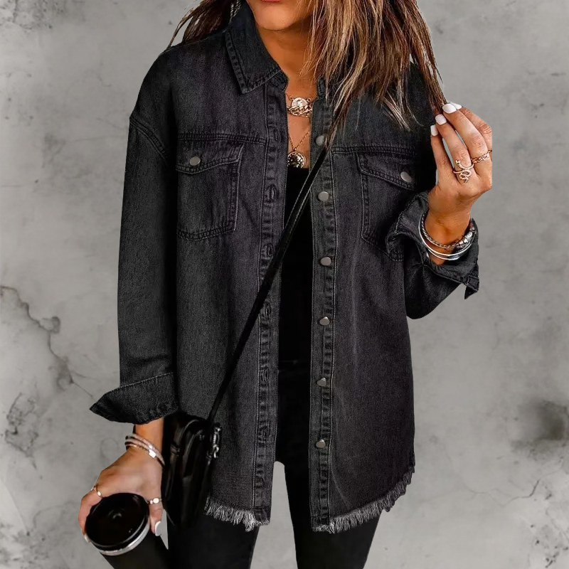 Kian™ | Casual Button-Up Denim Jacket