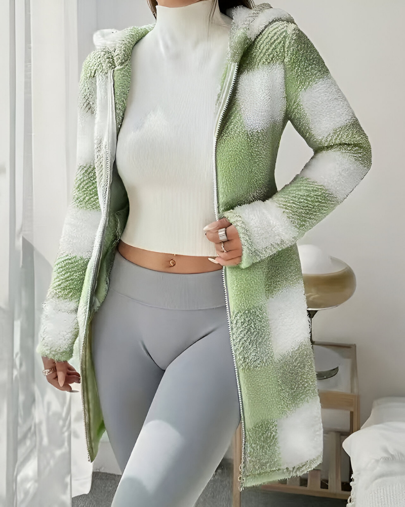 Zari™ | Modern Warm Hooded Jacket