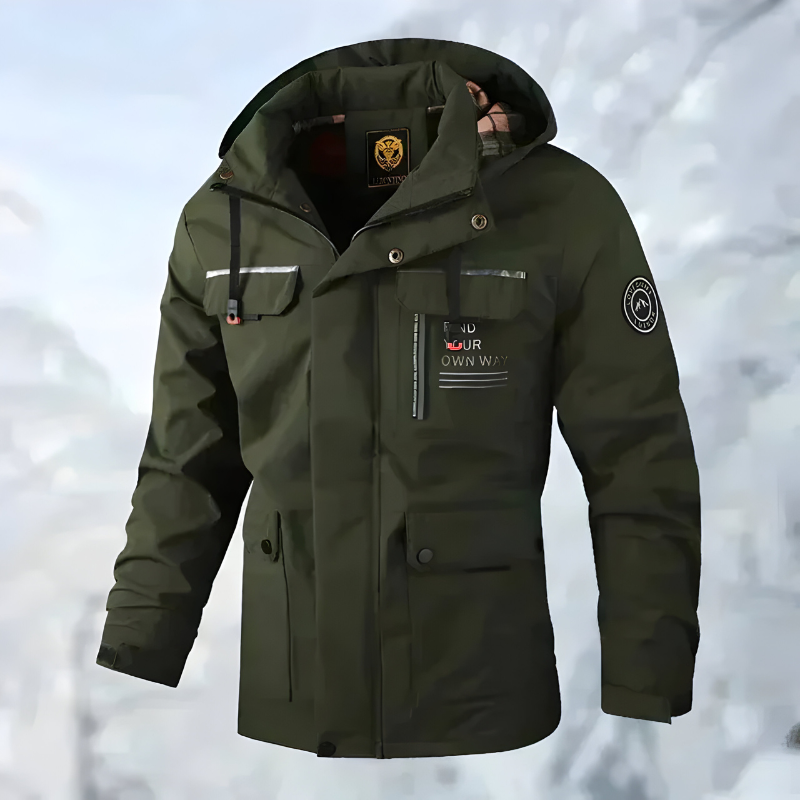 Enzo™ | Stylish Multi-Pocket Outdoor Jacket