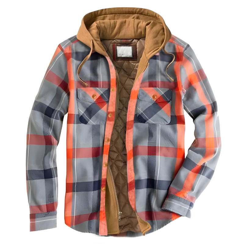 Bram™ | Comfortable Hooded Patchwork Jacket