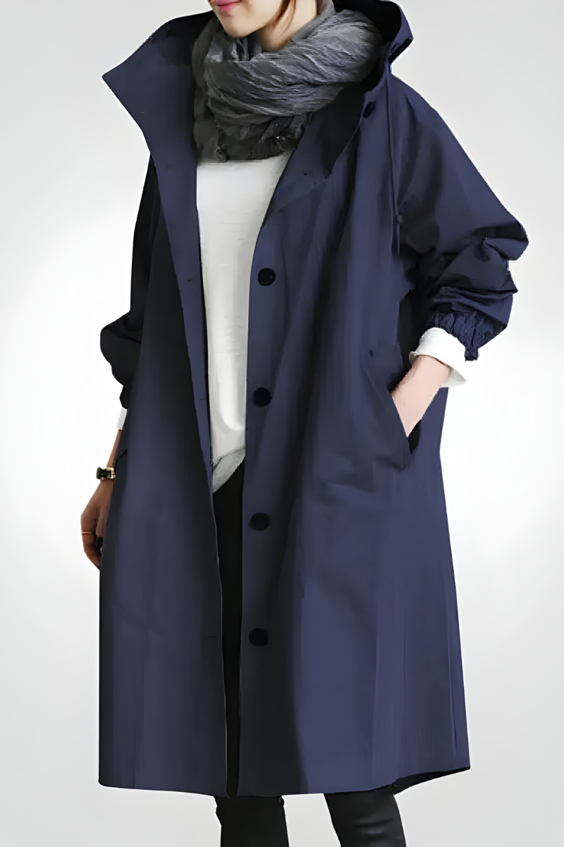 Léa™ | Elegant Autumn Wind & Rain Jacket