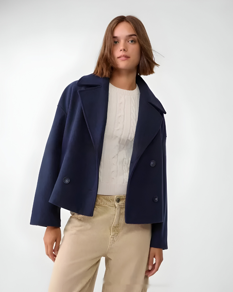 Solen™ | Modern Chic Short Trench Coat