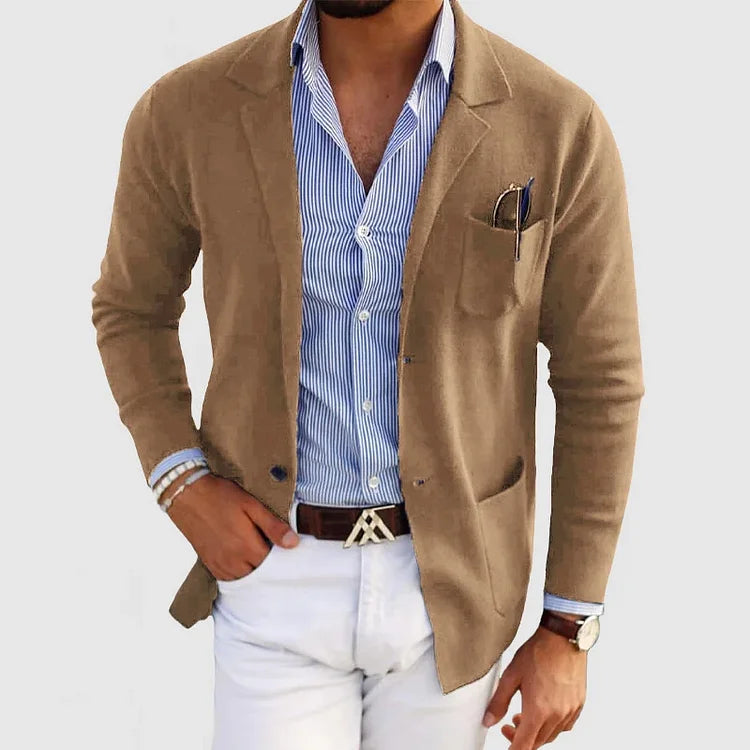 Dan | Stylish Men’s Blazer with Casual Flap Pockets
