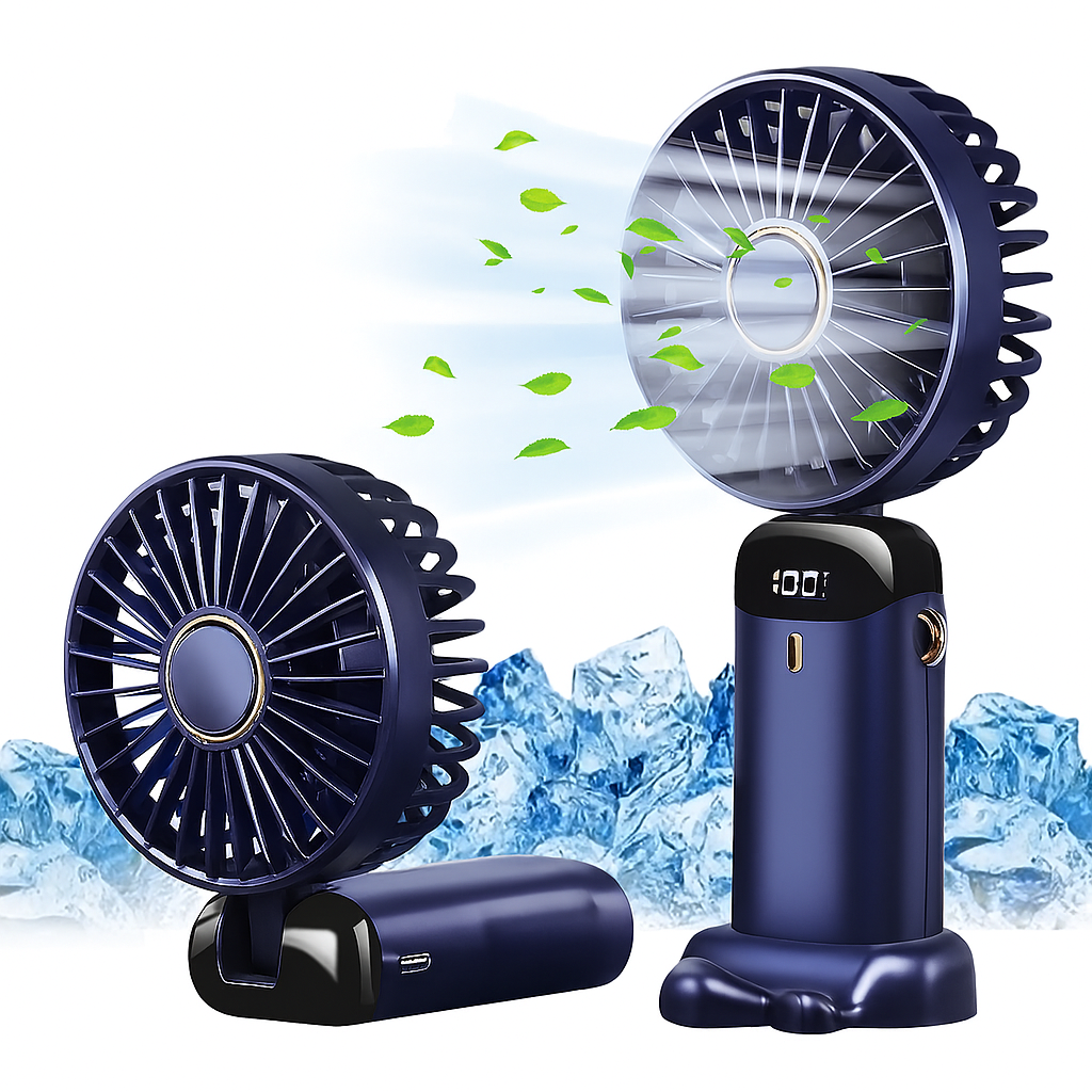 5000mAh Portable Rechargeable Fan