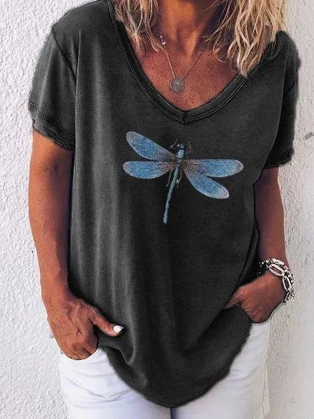 Luna Elegant V-Neck Top